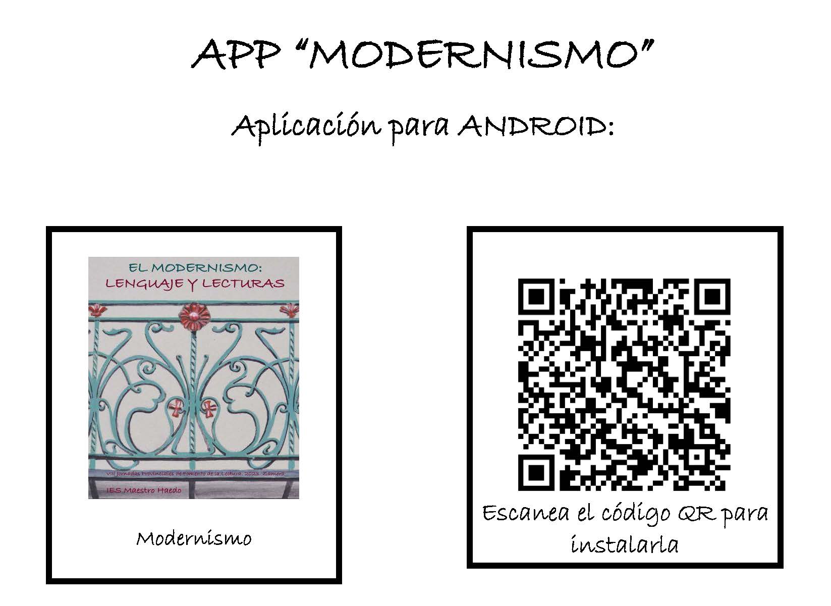 APP Modernismo